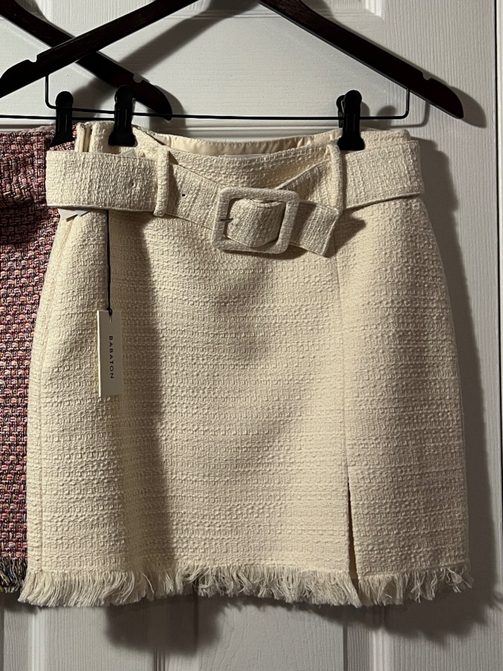 NWT Aritzia Babaton Pristina Tweed Skirt Size 4